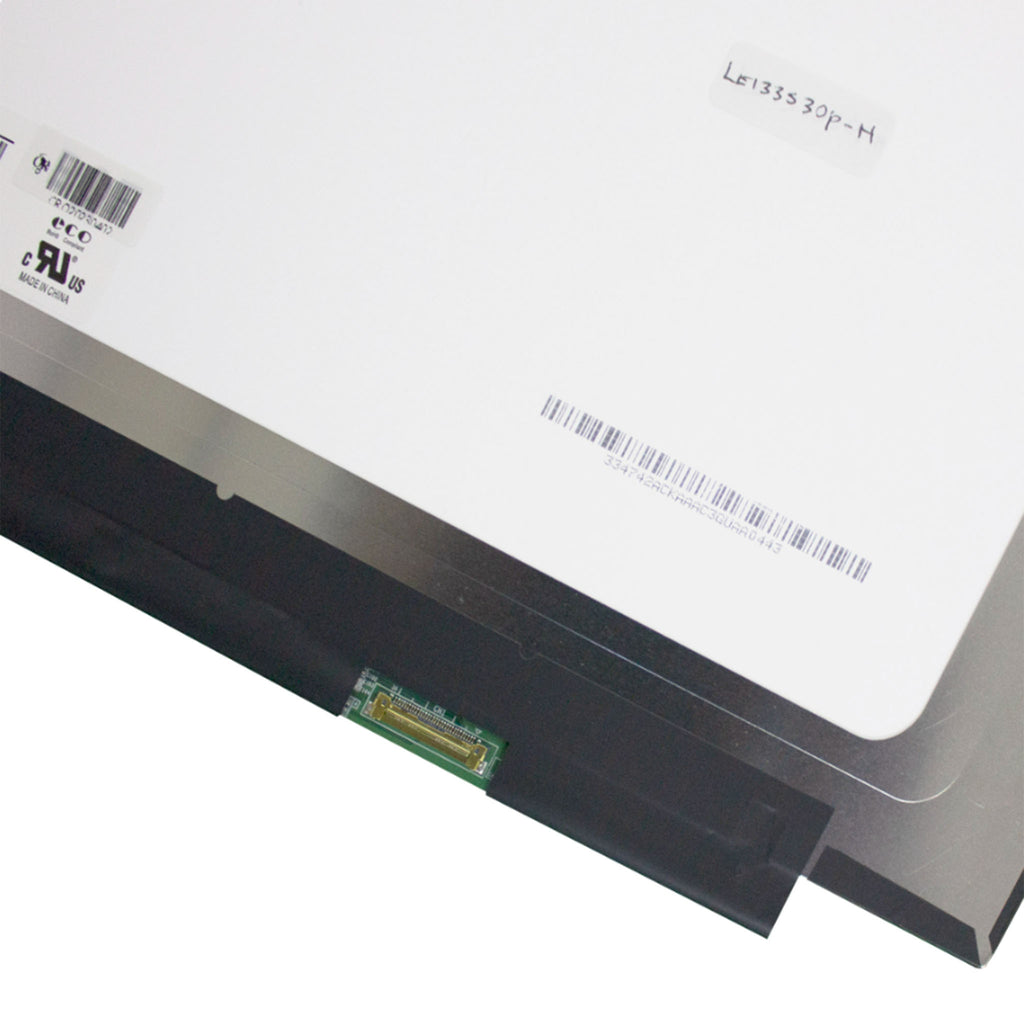Replacement Screen for Laptop - 13.3" 30PIN LCD SLIM HD 1366 X 768 NO BR | LE133S30P-N