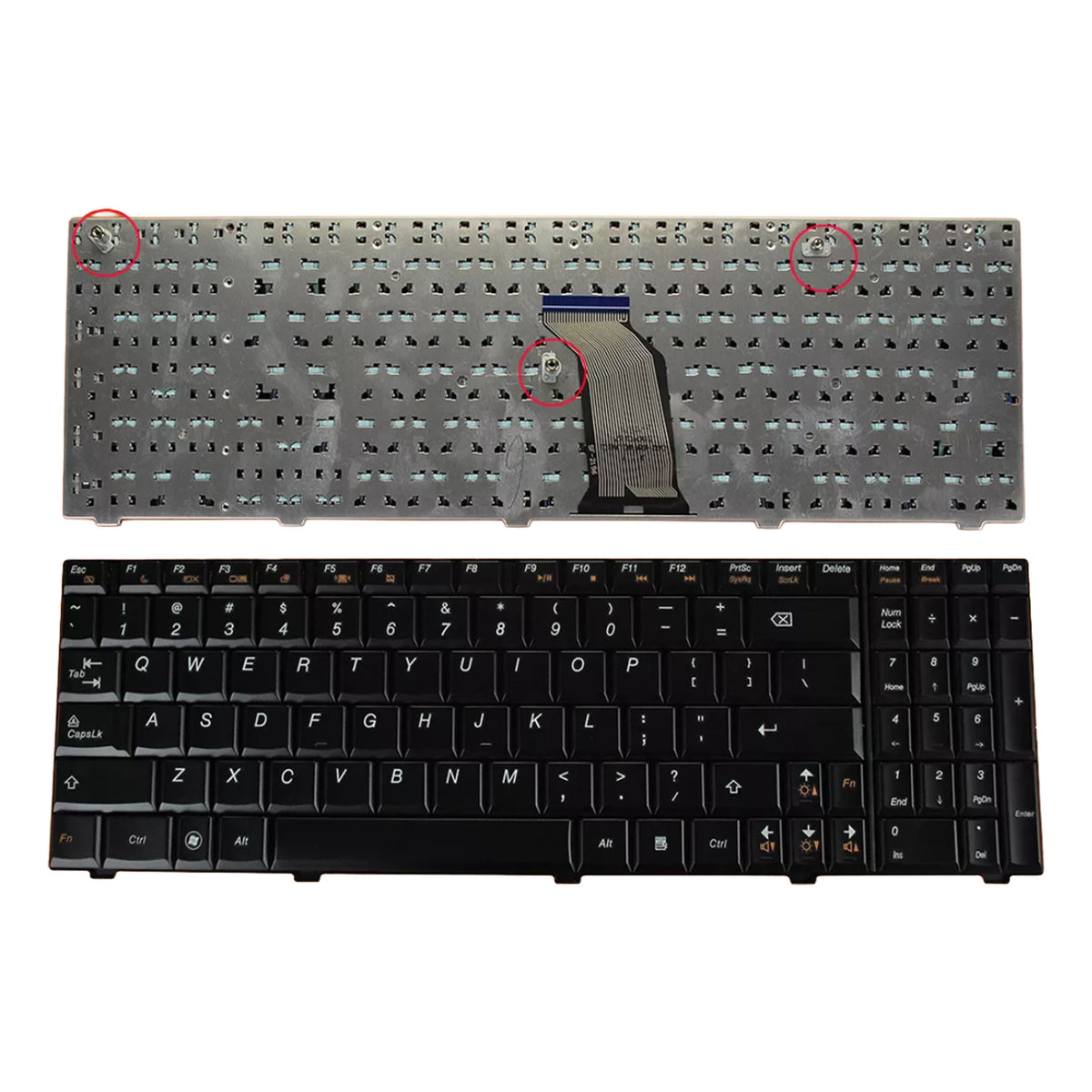 Replacement Keyboard Lenovo G560 (KBLNG560-NB)