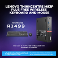 Lenovo Thinkcentre M93P | Free Wireless Keyboard and Mouse | REFURBISHED