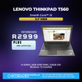Lenovo Thinkpad T560 Laptop | Intel Core i5-6300U CPU | Free Laptop Bag (REFURBISHED)
