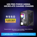 MSI Pro Forge M050A Micro-ATX Gaming Chassis | FLASH SALE