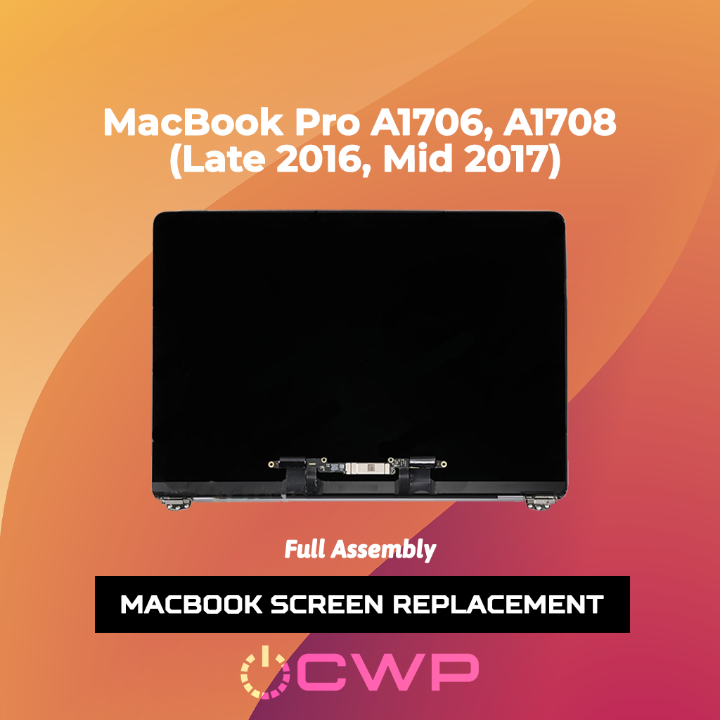 Apple MacBook Pro A1706, A1708 (Late 2016, Mid 2017)