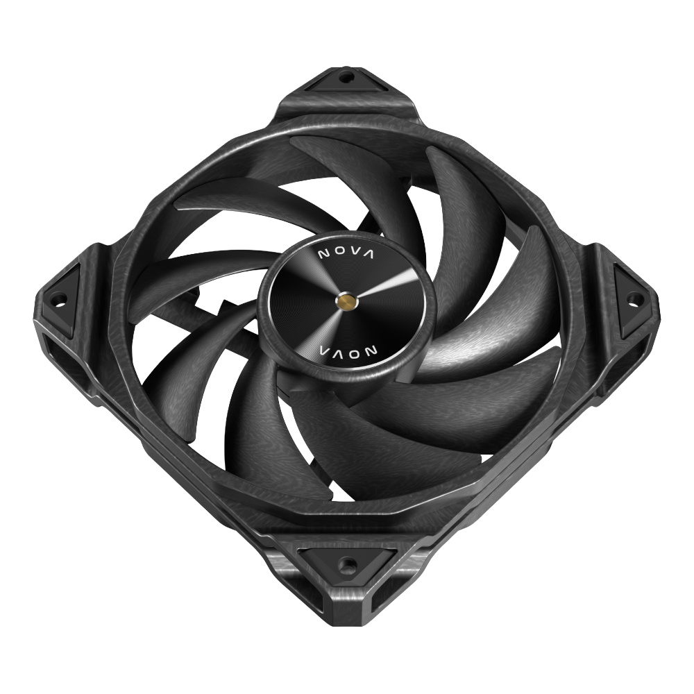 Antec NOVA 120 PWM 9 BLADE Fan with Speed Controller – Black