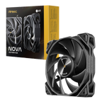 Antec NOVA 120 PWM 9 BLADE Fan with Speed Controller – Black