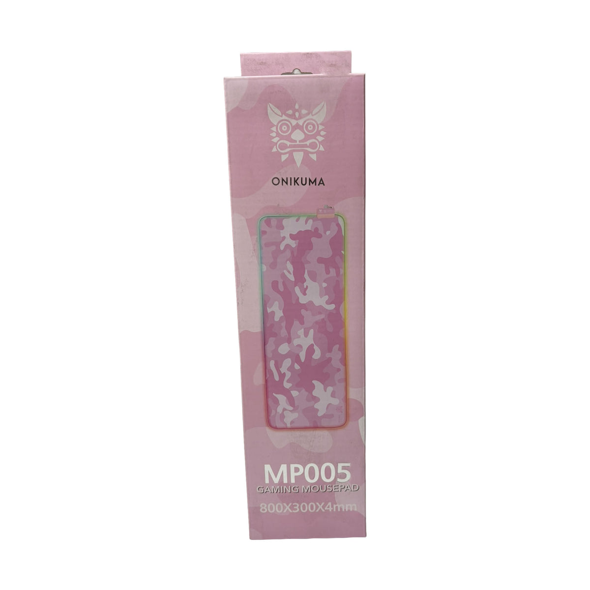 Onikuma Gaming Mousepad Pink Camouflage with Lighting