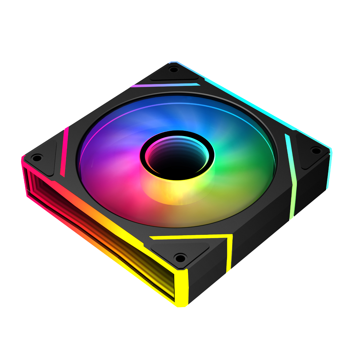 PCBuilder STORM PRISM 120mm ARGB Centre Infinity Mirror Fan (NEW)