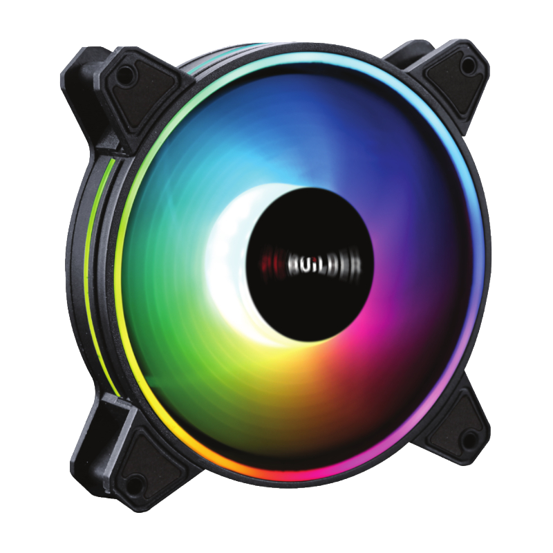 PCBuilder Tempest Chill 120MM ARGB Dual Glow Fan (NEW)
