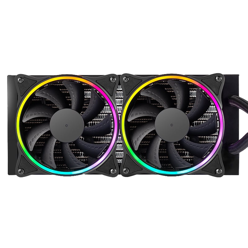 PCBuilder Hydro Chill 240MM AIO Liquid CPU Cooler ARGB (NEW SEALED)