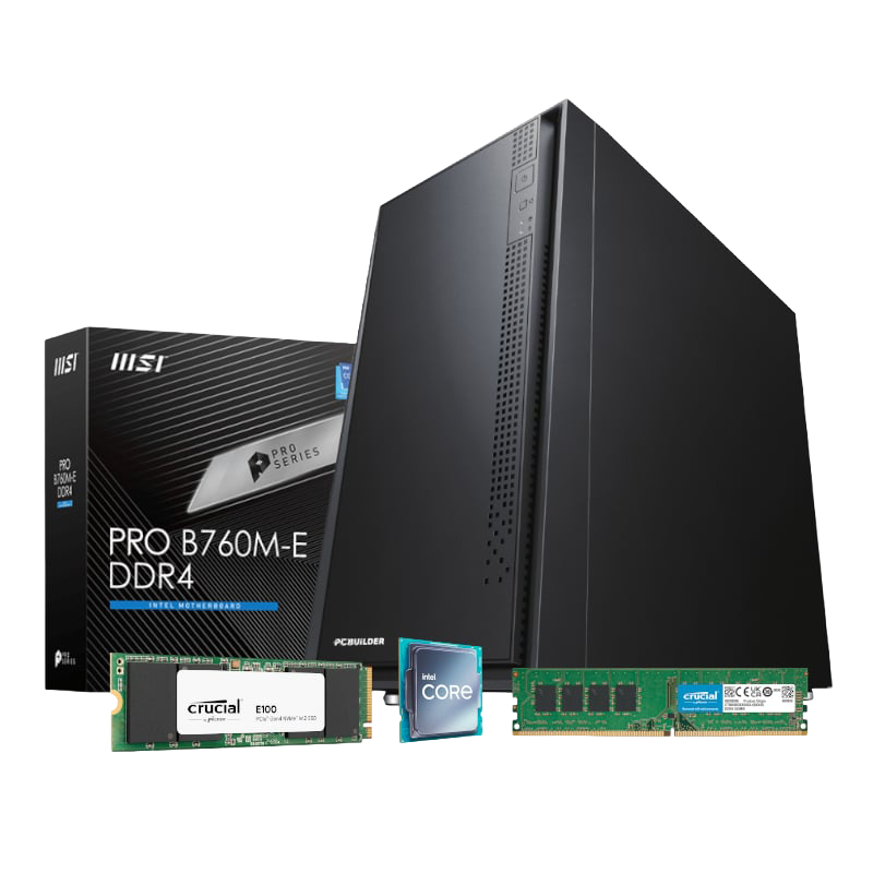 PCBuilder Intel i7-12700 HOME MASTER Windows 11 Desktop PC (NEW SEALED)