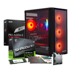 PCBuilder Ryzen 5 8400F PHANTOM Windows 11 Gaming PC (NEW SEALED)