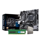 AMD Ryzen 5 3600 – 16GIG 3200MHZ – ASUS A520M MB – LEVEL UP Core Upgrade Kit