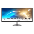 MSI PRO MP341CQ 34″ VA Ultrawide Curved Pro Monitor (1500R, 3440×1440, 1ms, 100Hz) (NEW SEALED)