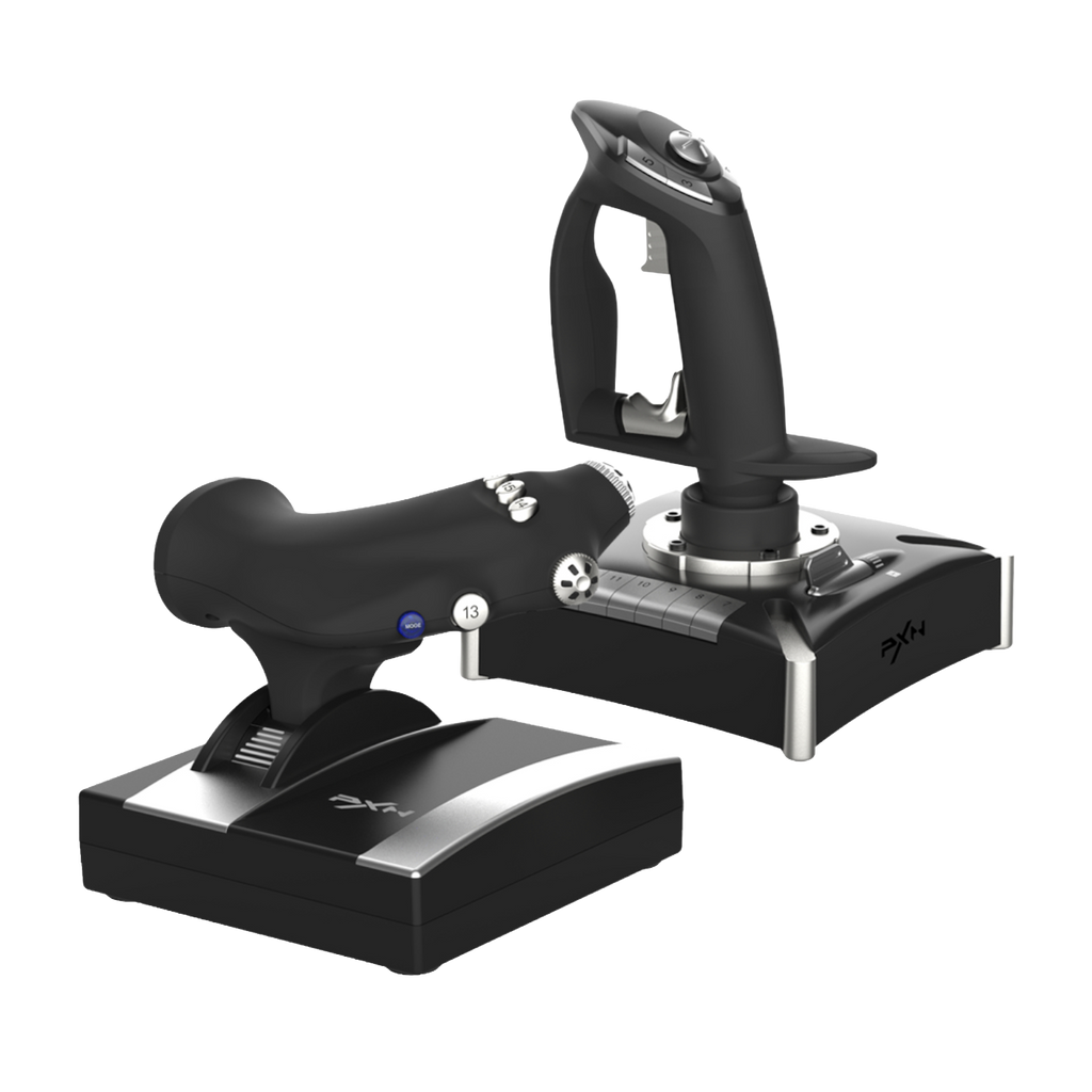 PXN 2119 PRO Flight Simulator Joystick Combo (NEW)