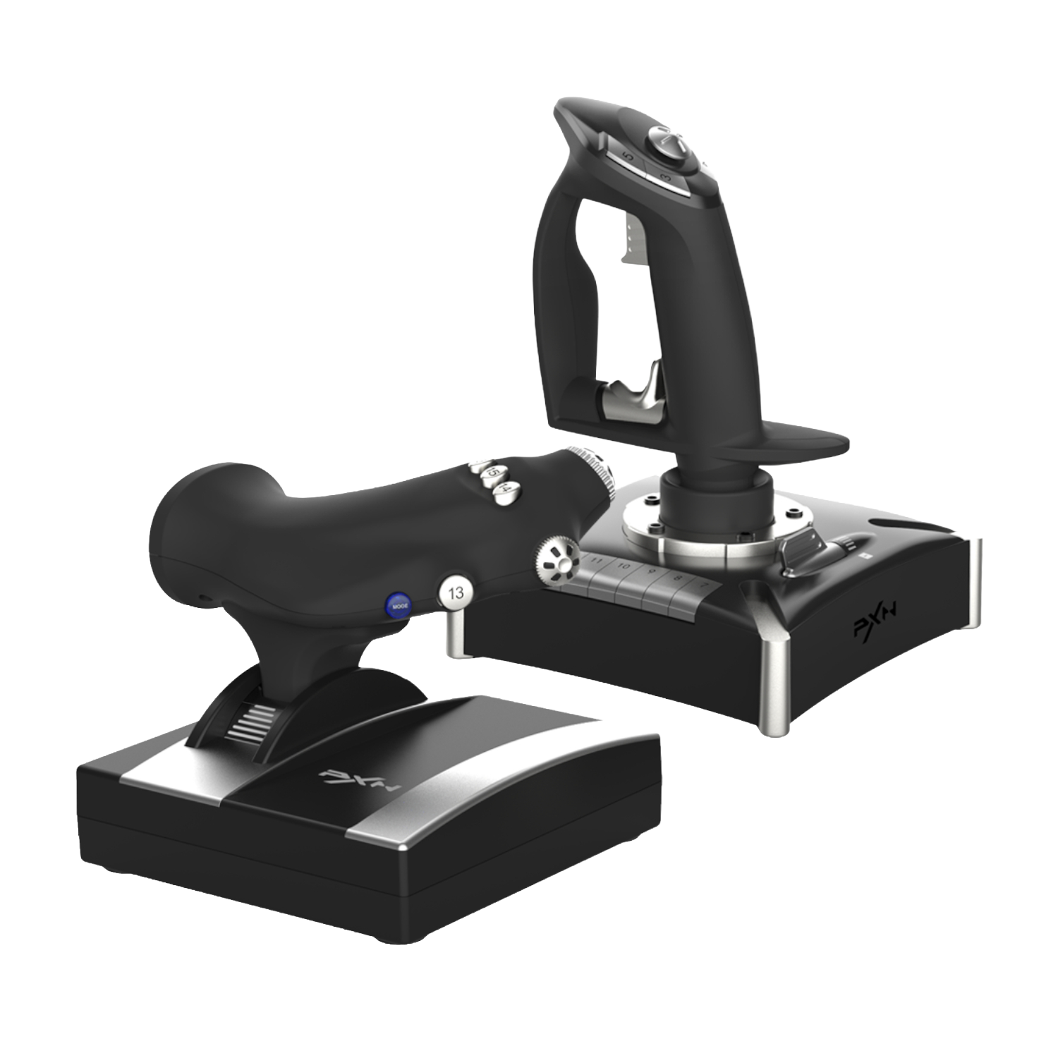PXN 2119 PRO Flight Simulator Joystick Combo (NEW)