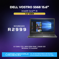 Dell Vostro 5568 15.6" Laptop | Intel Core i5-7200U CPU (REFURBISHED)