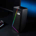 REDRAGON 2.0 Satellite Speaker ANVIL 2 x 3W RGB USB|Aux Gaming Speaker – Black (NEW)