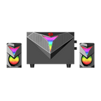 REDRAGON 2.1 Satellite Speaker TOCCATA RGB 11W Gaming Speaker – Black