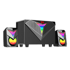 REDRAGON 2.1 Satellite Speaker TOCCATA RGB 11W Gaming Speaker – Black