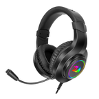 REDRAGON Over-Ear HYLAS Aux (Mic & Headset)|USB (Power Only) RGB Gaming Headset – Black (NEW SEALED)