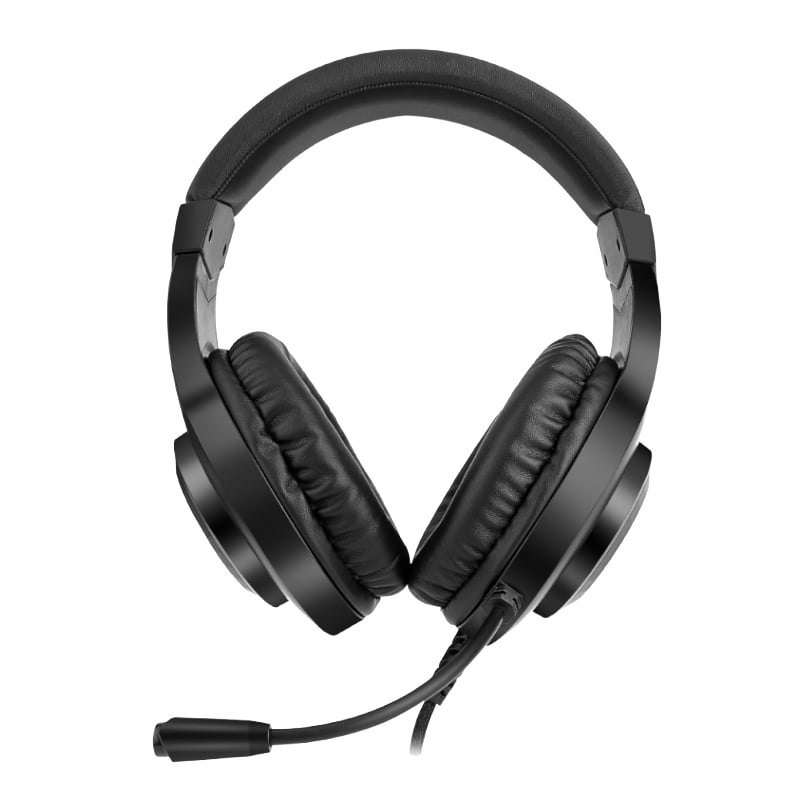 REDRAGON Over-Ear HYLAS Aux (Mic & Headset)|USB (Power Only) RGB Gaming Headset – Black (NEW SEALED)