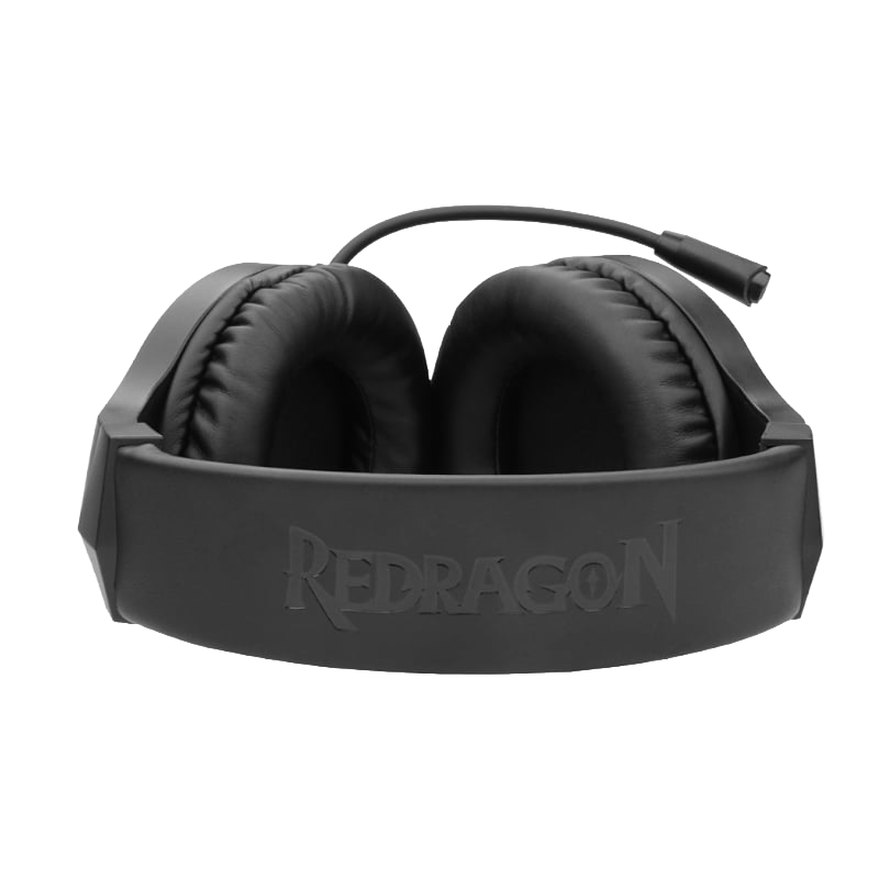 REDRAGON Over-Ear HYLAS Aux (Mic & Headset)|USB (Power Only) RGB Gaming Headset – Black (NEW SEALED)
