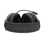 REDRAGON Over-Ear HYLAS Aux (Mic & Headset)|USB (Power Only) RGB Gaming Headset – Black (NEW SEALED)