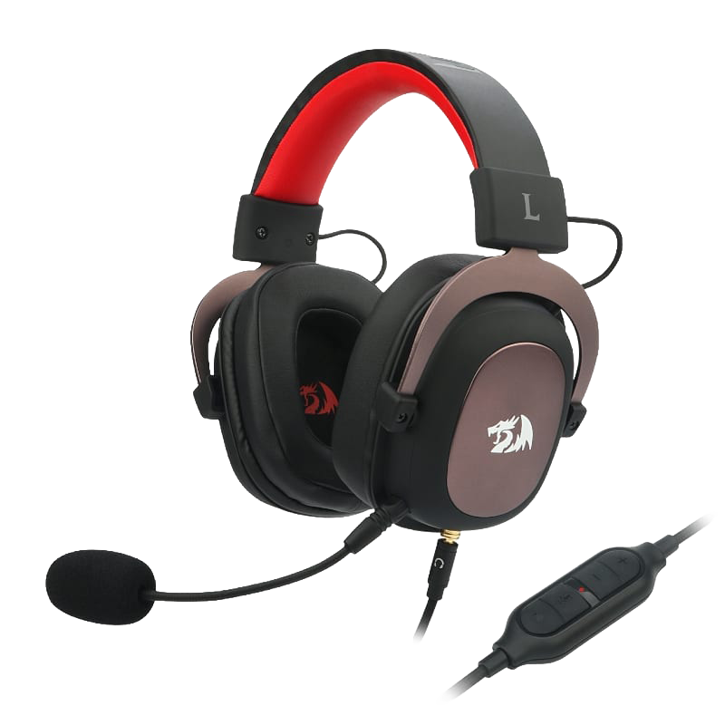 REDRAGON Over-Ear ZEUS 2 USB Gaming Headset – Black (NEW SEALED)