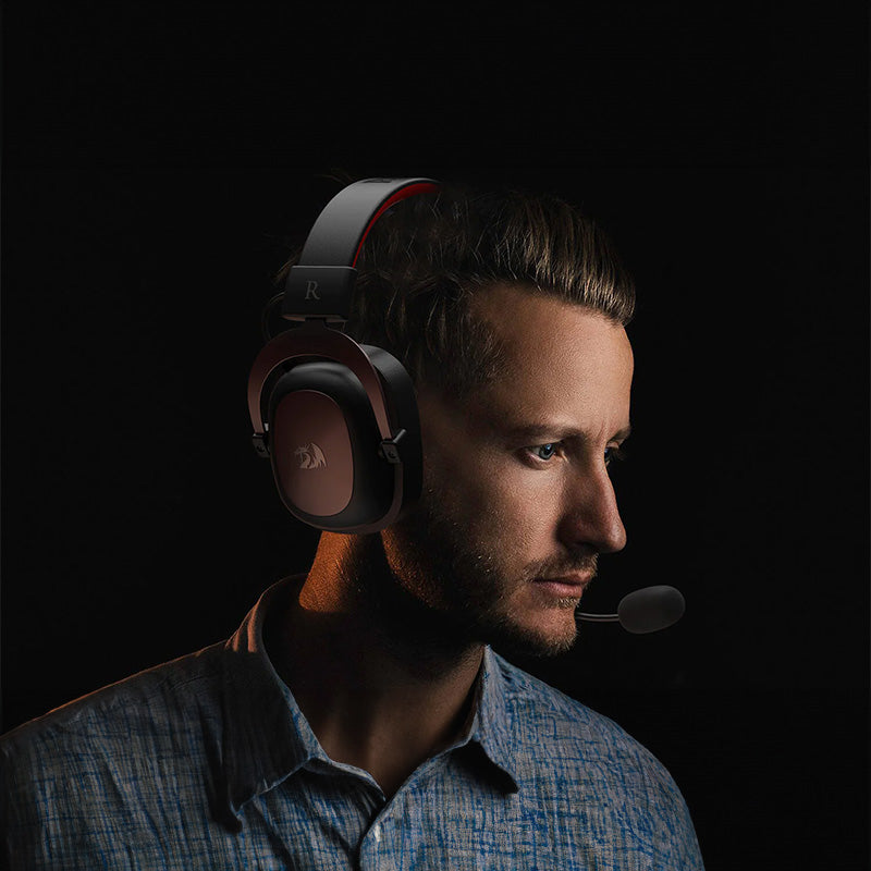 REDRAGON Over-Ear ZEUS 2 USB Gaming Headset – Black (NEW SEALED)