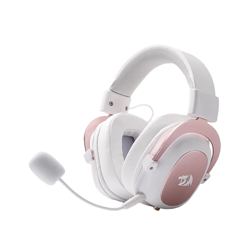 REDRAGON Over-Ear ZEUS 2 USB Gaming Headset – White (NEW SEALED)
