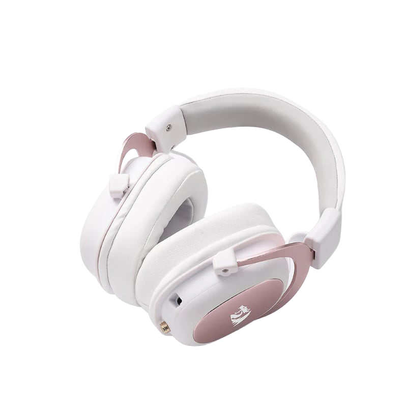 REDRAGON Over-Ear ZEUS 2 USB Gaming Headset – White (NEW SEALED)