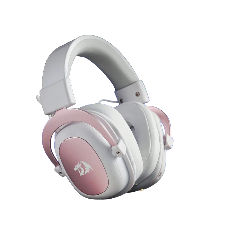REDRAGON Over-Ear ZEUS 2 USB Gaming Headset – White (NEW SEALED)