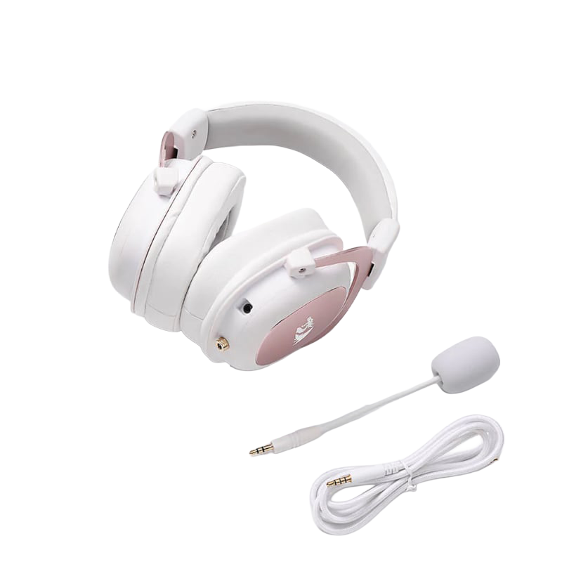 REDRAGON Over-Ear ZEUS 2 USB Gaming Headset – White (NEW SEALED)