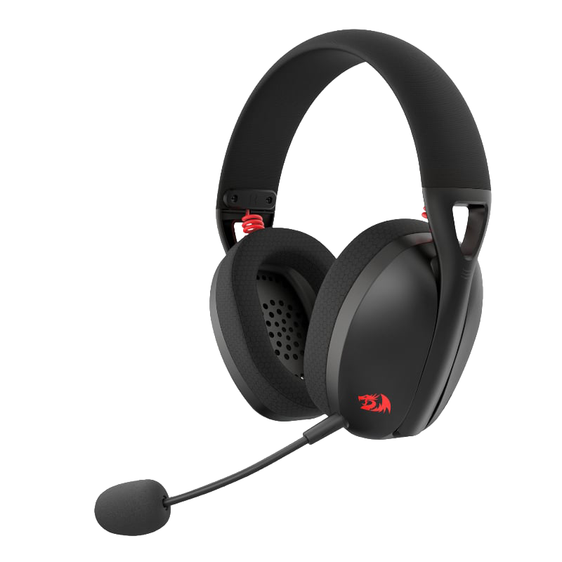 REDRAGON Over-Ear IRE BT5.2 Wireless Gaming Headset – Black (NEW SEALED)