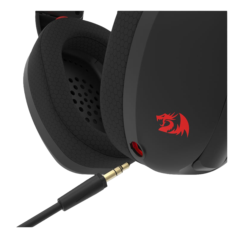 REDRAGON Over-Ear IRE BT5.2 Wireless Gaming Headset – Black (NEW SEALED)