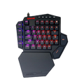 REDRAGON Diti Elite Pro One-Handed RGB Wireless Mechanical Gaming Keyboard – Black (NEW SEALED)