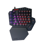 REDRAGON Diti Elite Pro One-Handed RGB Wireless Mechanical Gaming Keyboard – Black (NEW SEALED)