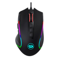REDRAGON PREDATOR 4000DPI RGB Ergo Gaming Mouse – Black (NEW)