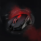 REDRAGON PREDATOR 4000DPI RGB Ergo Gaming Mouse – Black (NEW)