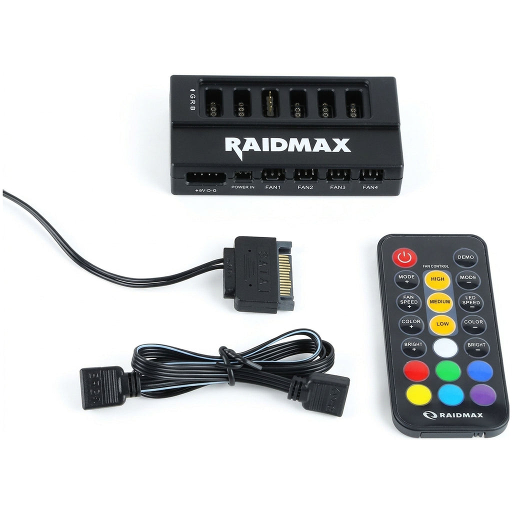 Raidmax Digital Fan Control Box | MX-642RH