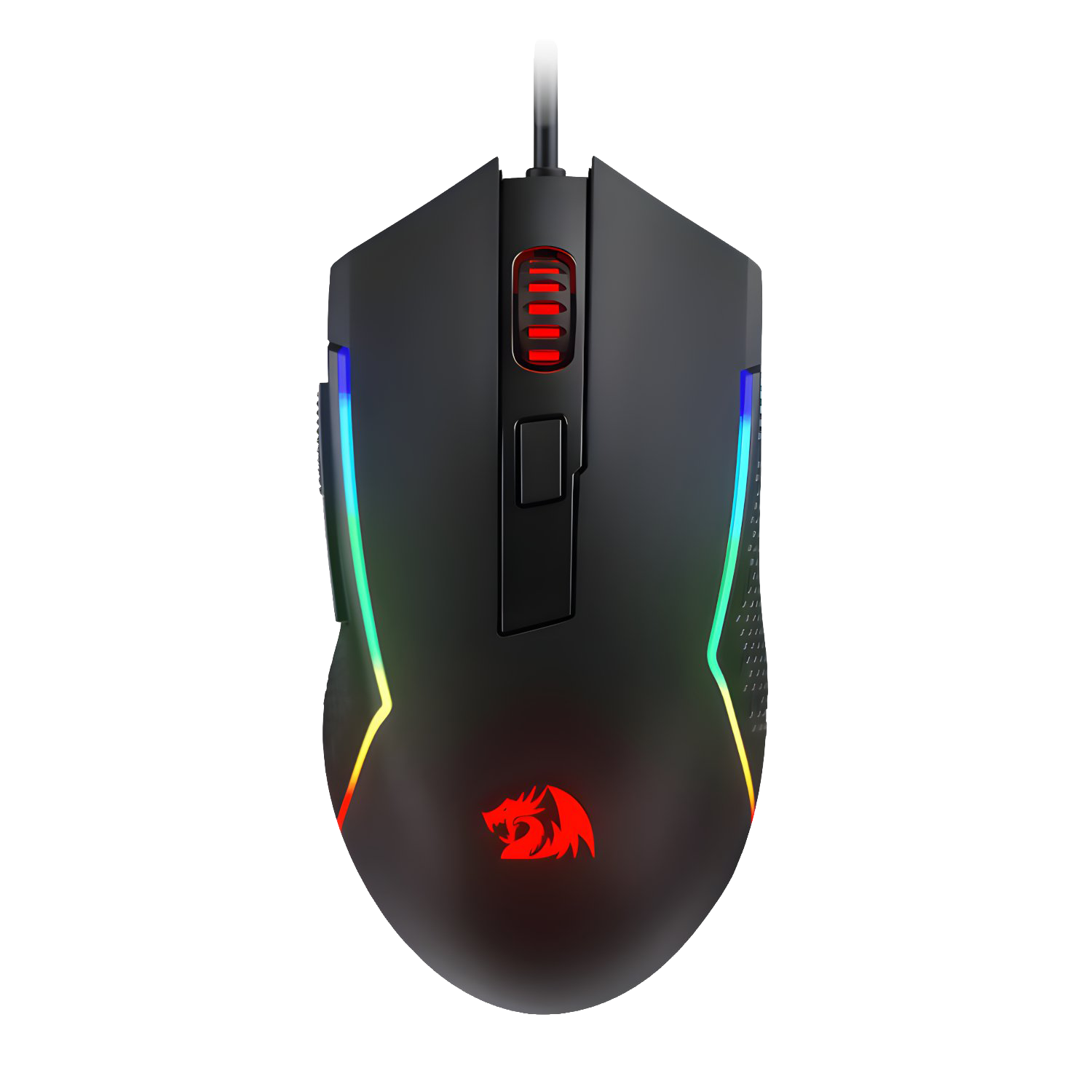 Redragon M616 TRIDENT 10000DPI RGB Gaming Mouse – Black (NEW)