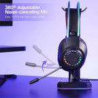 Redragon SCREAM Over-Ear RGB Gaming Headset – Black (NEW SEALED)