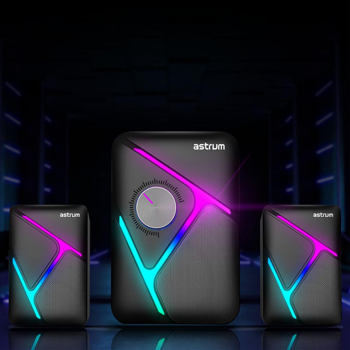 Astrum SM030 Multimedia Speaker | 2.1 Channel USB Powered