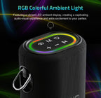 SP210 Bluetooth Waterproof IP6 Speaker, 25W DSP TF LED TWS AUX MIC (NEW SEALED)
