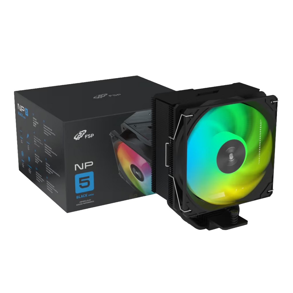 Syntech FSP NP5-BA 120mm PWM ARGB CPU Air Cooler