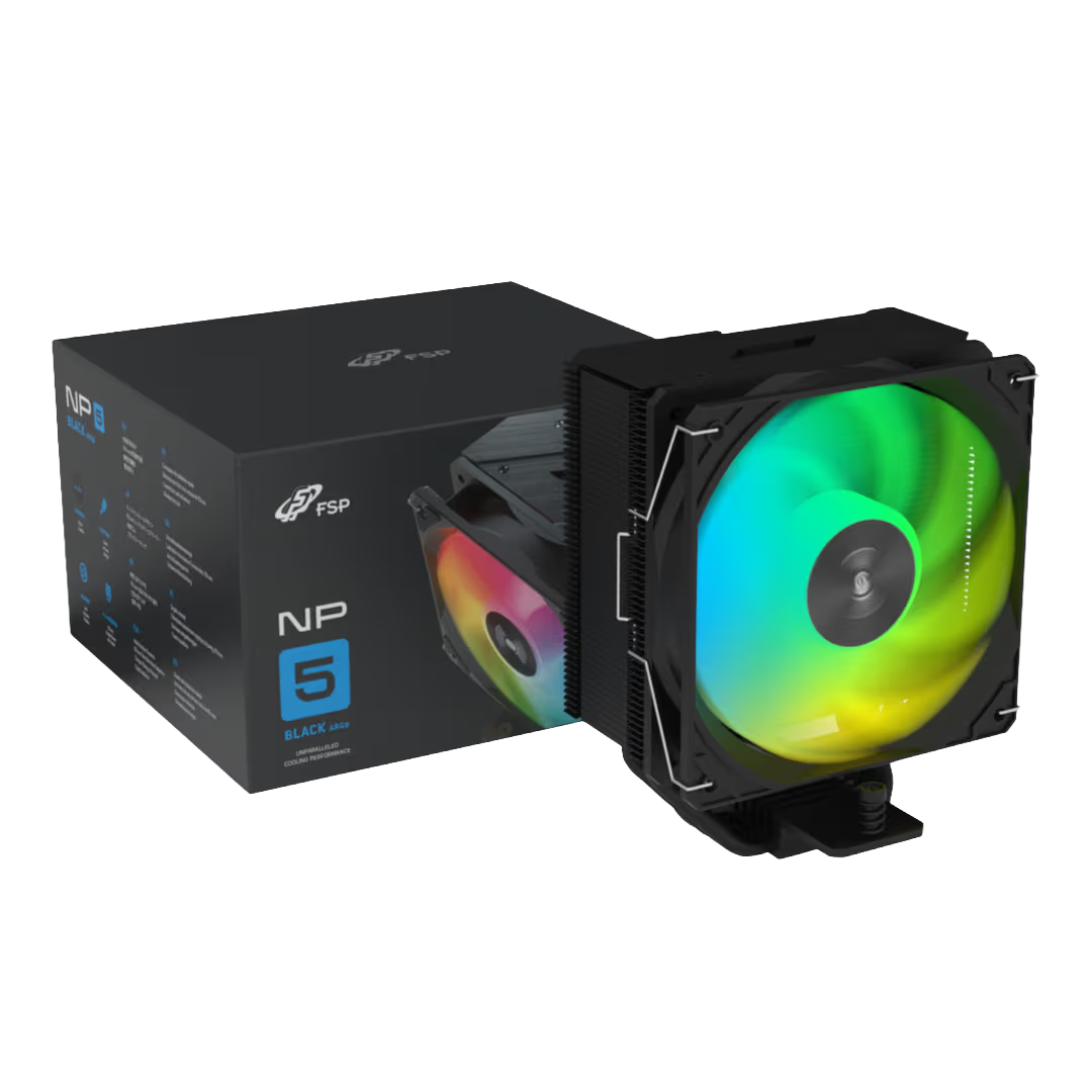 Syntech FSP NP5-BA 120mm PWM ARGB CPU Air Cooler