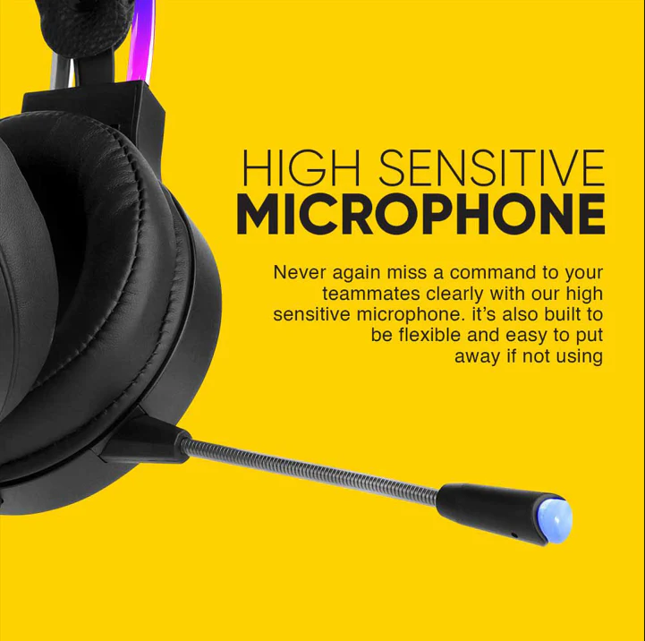 Armaggeddon Atom 9 RGB 2.1 Surround Sound Gaming Headset (NEW SEALED)