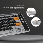 Alcatroz Jellybean Air Dock 2 Bluetooth and Wireless Keyboard (NEW SEALED)