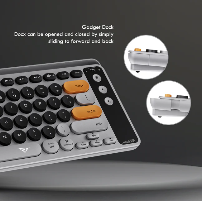 Alcatroz Jellybean Air Dock 2 Bluetooth and Wireless Keyboard (NEW SEALED)