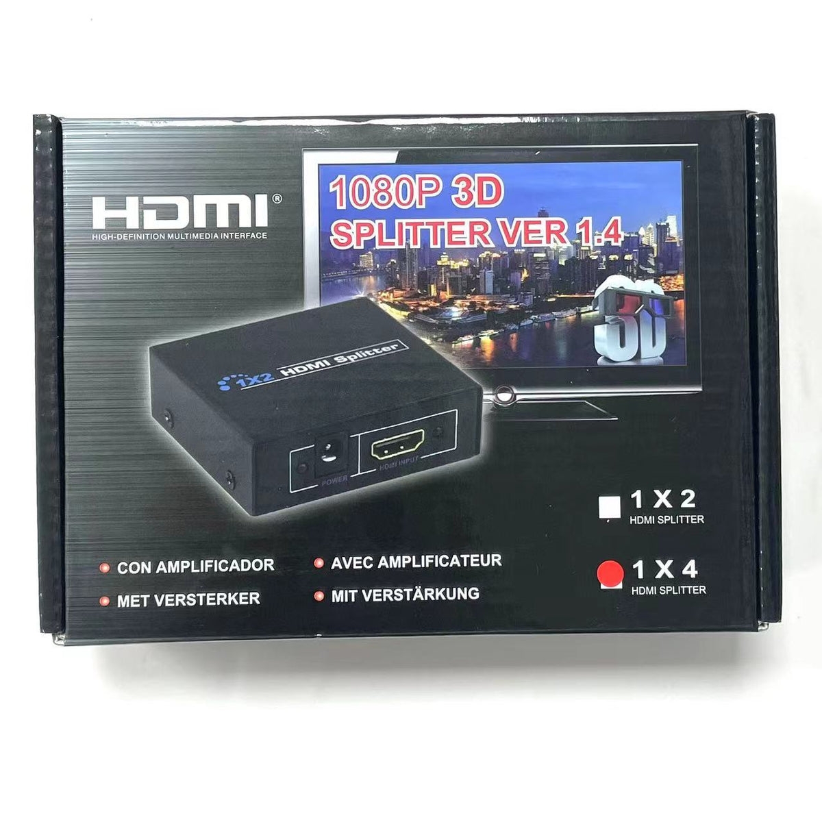 HDMI Splitter VER 1.4 | 1080P 3D