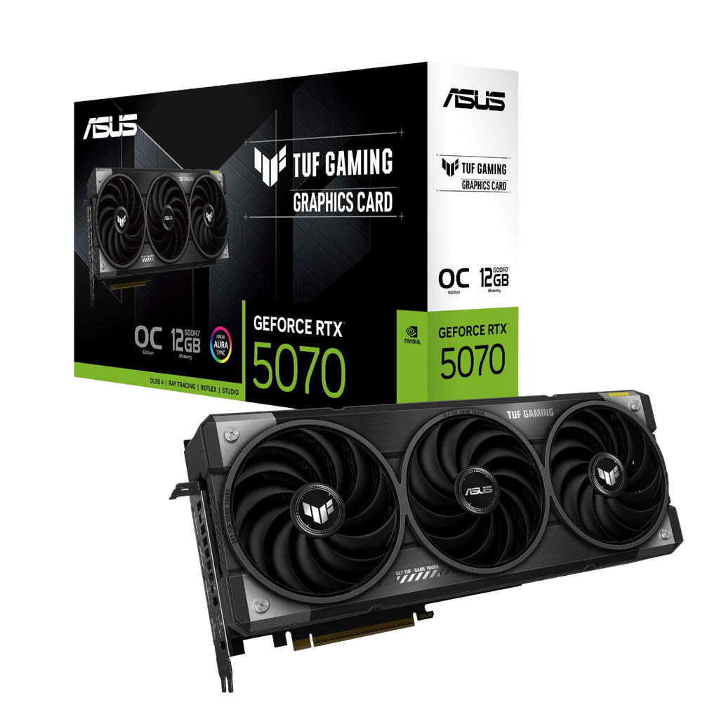 Asus TUF Gaming GeForce RTX 5070 12GB GDDR7 OC Edition (NEW SEALED)